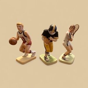 Vintage Enesco play maker sports figurines
